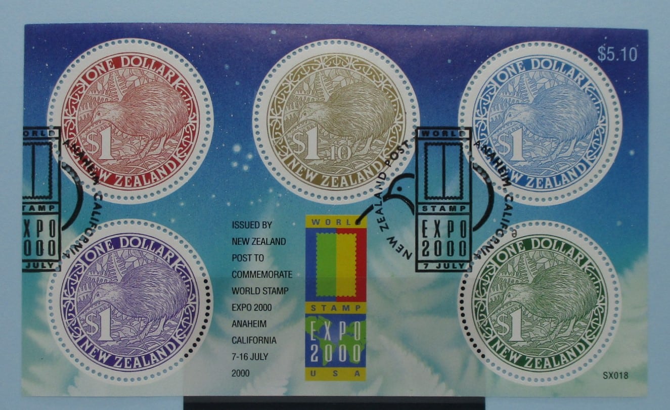 New Zealand Stamps, 2000, MS2342, Used image 0