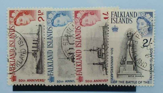Falkland Islands Stamps, 1964, SG215-218, Used image 0