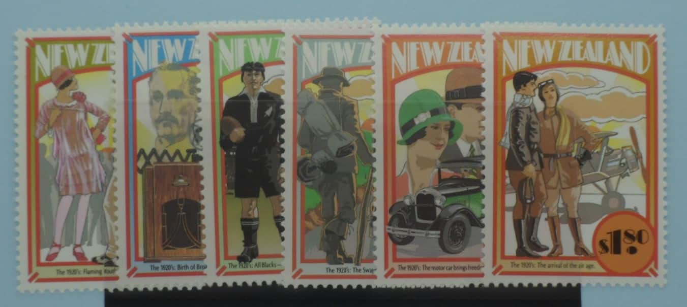 New Zealand Stamps, 1992, SG1707-1712, Mint image 0