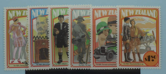 New Zealand Stamps, 1992, SG1707-1712, Mint image 0