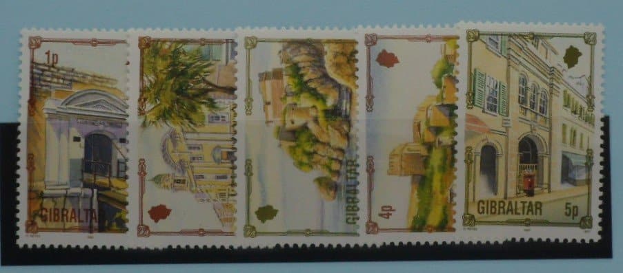 Gibraltar Stamps, 1993-1995, SG695-699, Mint image 0