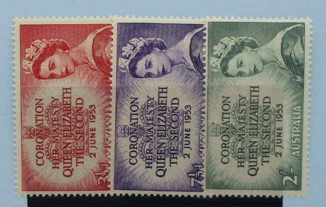 Australia Stamps, 1953, SG264-266, Mint image 0