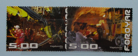Faroe Islands Stamps, 2003, SG443-444, Mint image 0