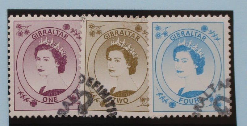 Gibraltar Stamps, 1999-2001, SG857-859, Used. image 0