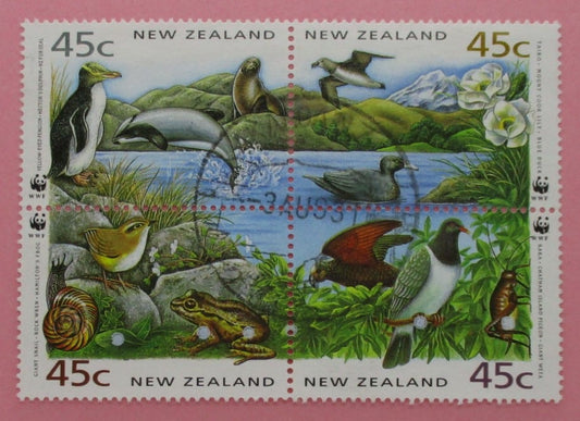 New Zealand Stamps, 1993, SG1736a, Used image 0
