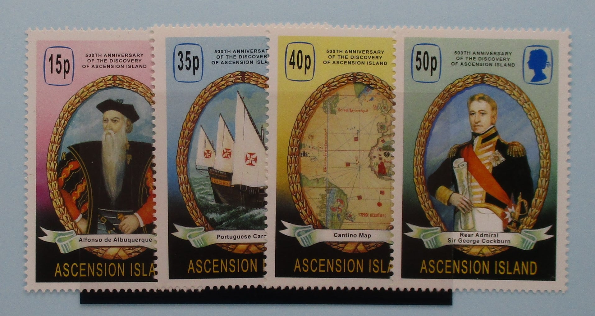 Ascension Island Stamps, 2001, SG819-822, Mint image 0