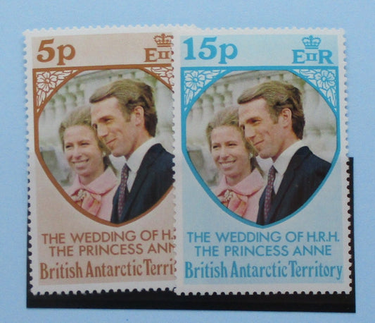 British Antarctic Territory Stamps, 1973, SG59-60, Mint image 0