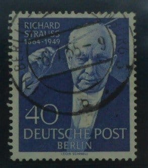 Berlin Stamps, 1954, SGB121, Used image 0