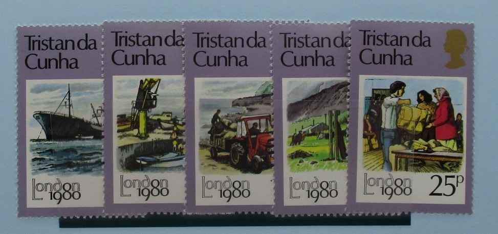 Tristan da Cunha Stamps, 1980, SG277-281, Mint image 0