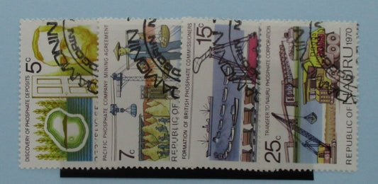 Nauru Stamps, 1975, SG129-132, Used image 0