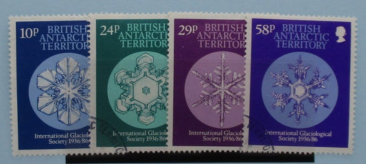 British Antarctic Territory Stamps, 1986, SG151-154, Used image 0