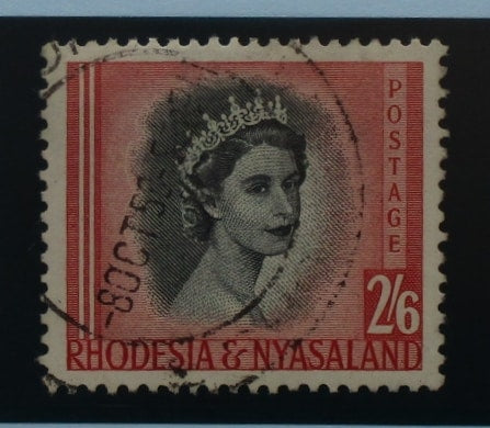 Rhodesia and Nyasaland Stamps, 1954-56, SG12, Used image 0
