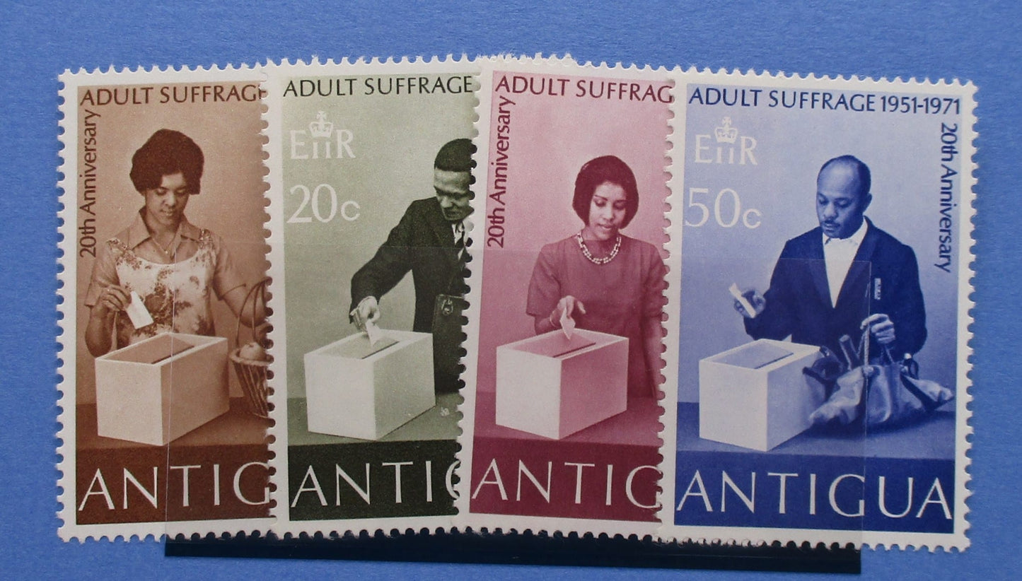 Antigua Stamps, 1971, SG296-299, Mint image 0