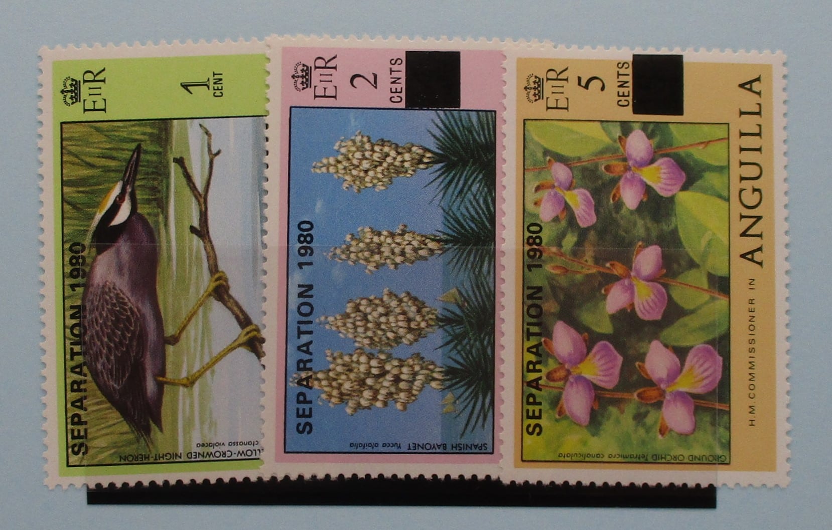 Anguilla Stamps, 1980, SG421-423, Mint image 0