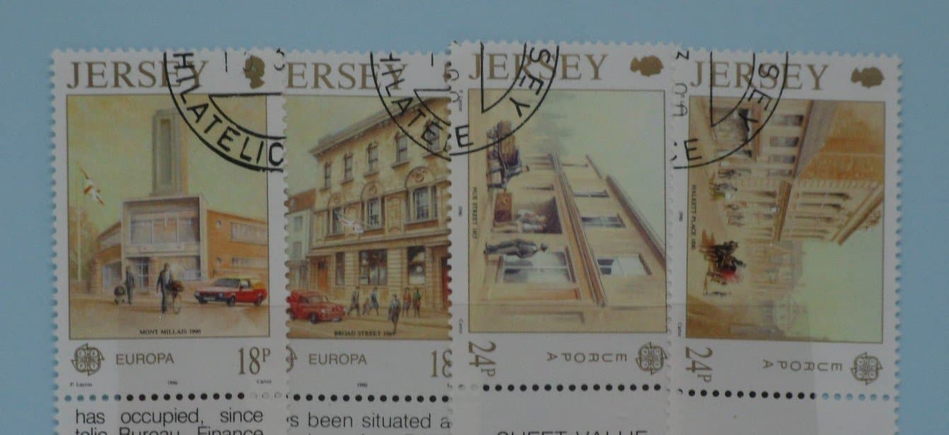 Jersey Stamps, 1990, SG517-520, Used image 0