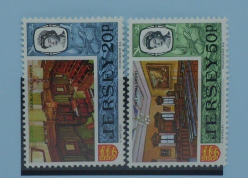 Jersey Stamps, 1970-74, SG55-56, Mint image 0