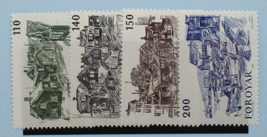 Faroe Islands Stamps, 1981, SG58-61, Mint image 0