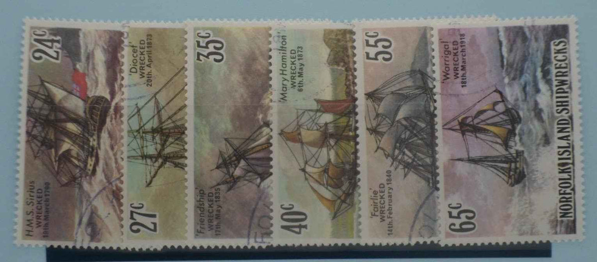 Norfolk Island Stamps, 1982, SG287-292, Used image 0