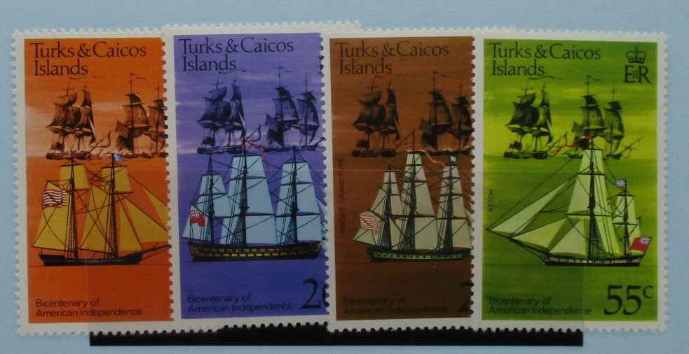 Turks and Caicos Islands Stamps, 1976, SG446-449, Mint image 0