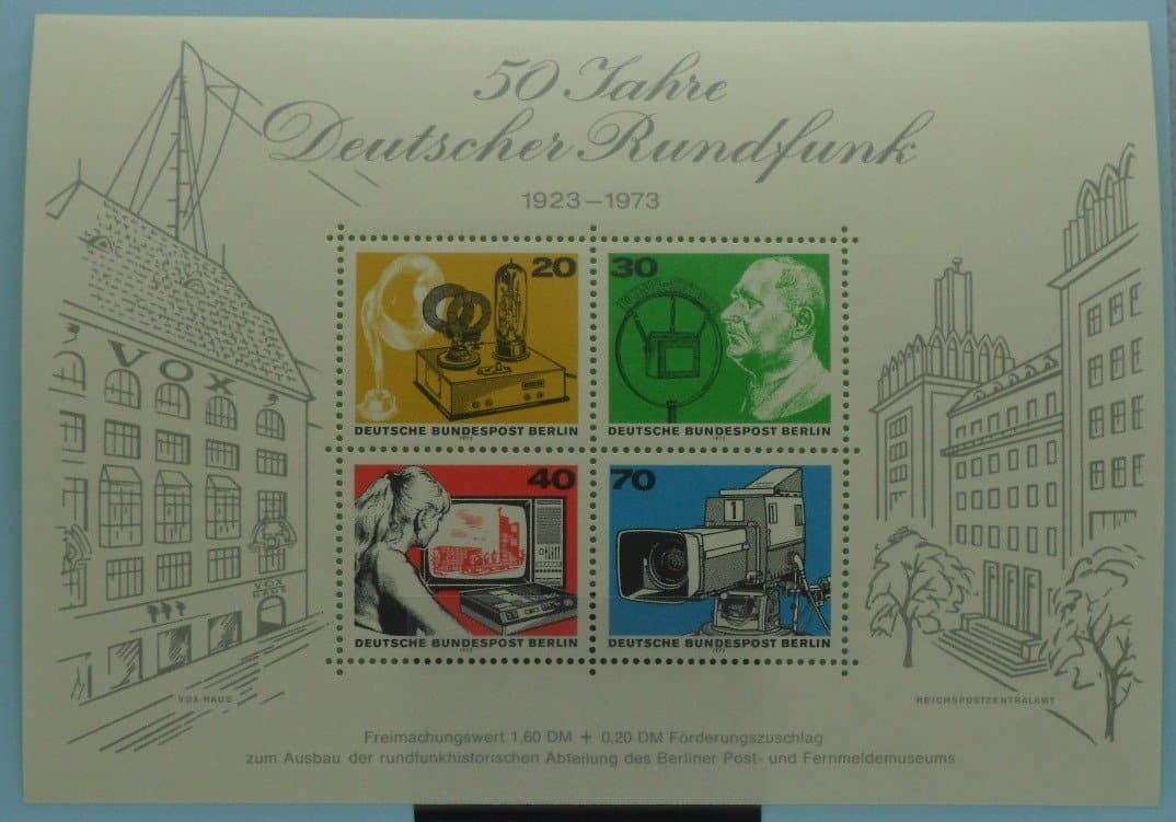 West Berlin Stamps, 1973, MSB442, Mint image 0