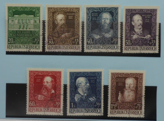 Austria Stamps, 1948, SG1145-1151, Used image 0