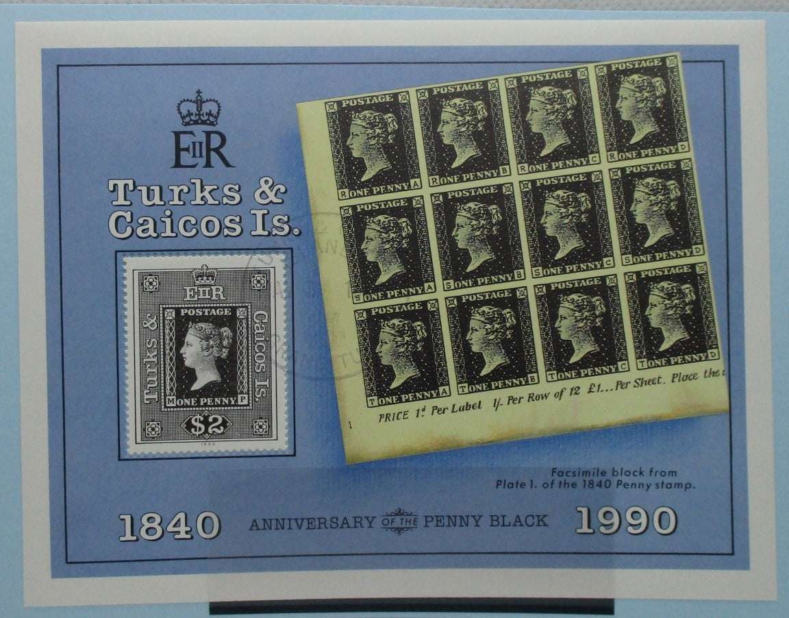 Turks and Caicos Islands Stamps, 1990, MS1040, Used image 0