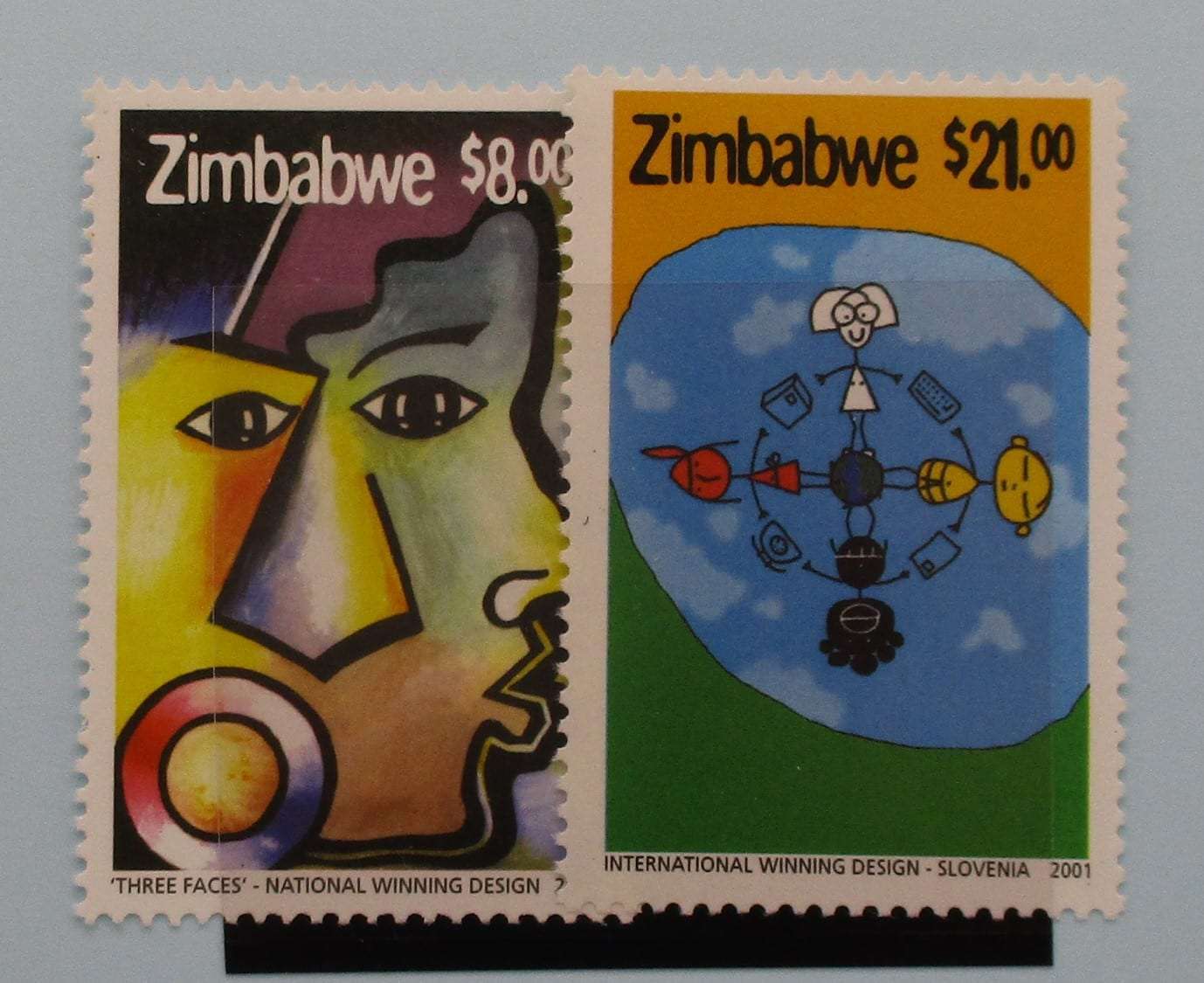Zimbabwe Stamps, 2001, SG1064-1065, Mint image 0