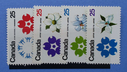 Canada Stamps, 1970, SG650-653, Mint image 0