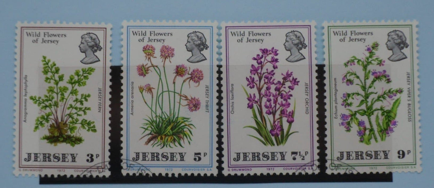 Jersey Stamps, 1972, SG69-72, Used image 0
