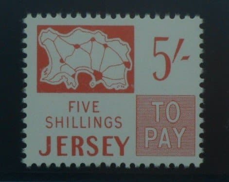 Jersey Stamps, 1969, SG D6, Mint image 0