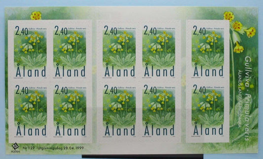 Aland Islands Stamps, 1999, SG152 * 10, Mint image 0