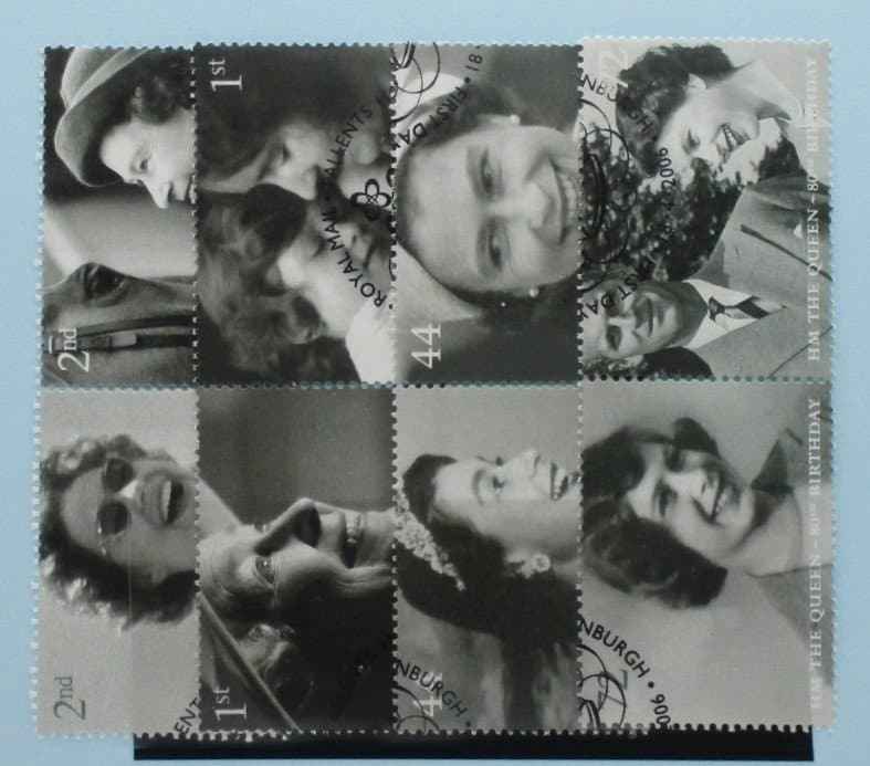 Great Britain Stamps, 2006, SG2620a, SG2622a, SG2624a, SG2626a, Used image 0
