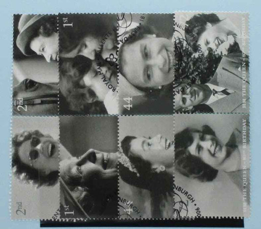 Great Britain Stamps, 2006, SG2620a, SG2622a, SG2624a, SG2626a, Used image 0
