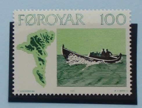 Faroe Islands Stamps, 1977, SG23, Mint image 0