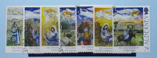 Alderney Stamps, 2012, SGA474-A480, Used - Manor Stamps