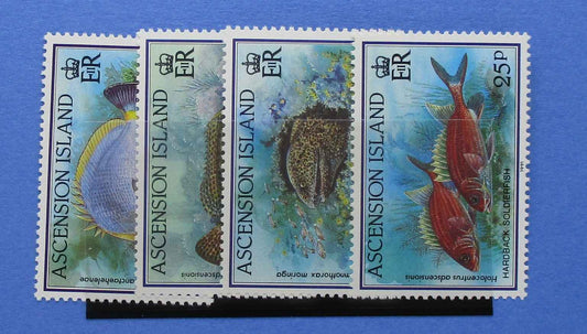 Ascension Island Stamps, 1991, SG560-563, Mint - Manor Stamps