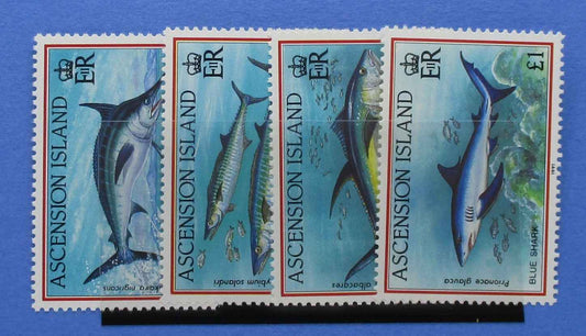 Ascension Island Stamps, 1991, SG564-567, Mint - Manor Stamps