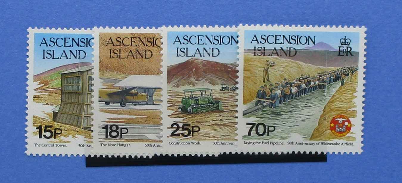 Ascension Island Stamps, 1992, SG578-581, Mint - Manor Stamps