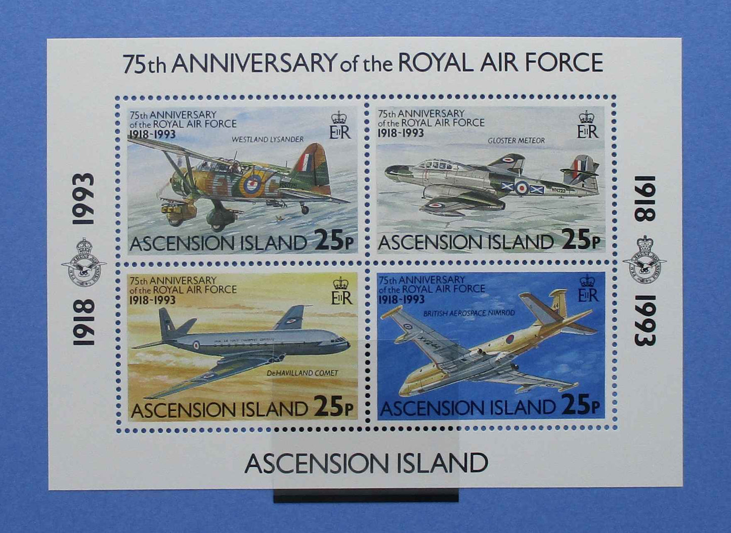 Ascension Island Stamps, 1993, MS599, Mint - Manor Stamps