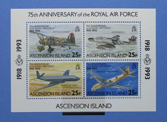 Ascension Island Stamps, 1993, MS599, Mint - Manor Stamps
