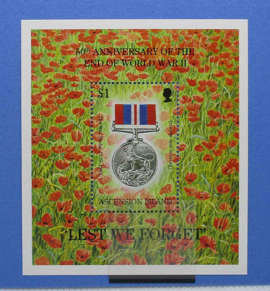 Ascension Island Stamps, 1995, MS656, Mint - Manor Stamps