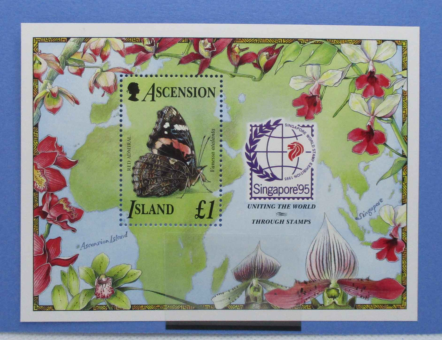 Ascension Island Stamps, 1995, MS661, Mint - Manor Stamps