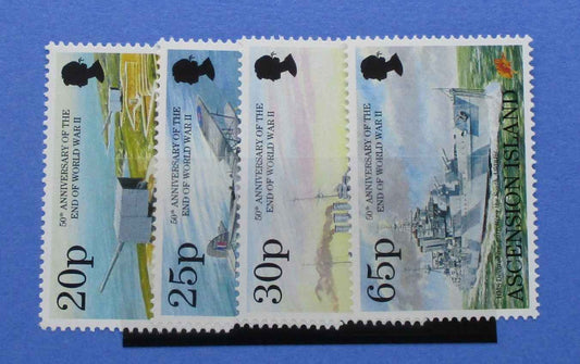 Ascension Island Stamps, 1995, SG652-655, Mint - Manor Stamps