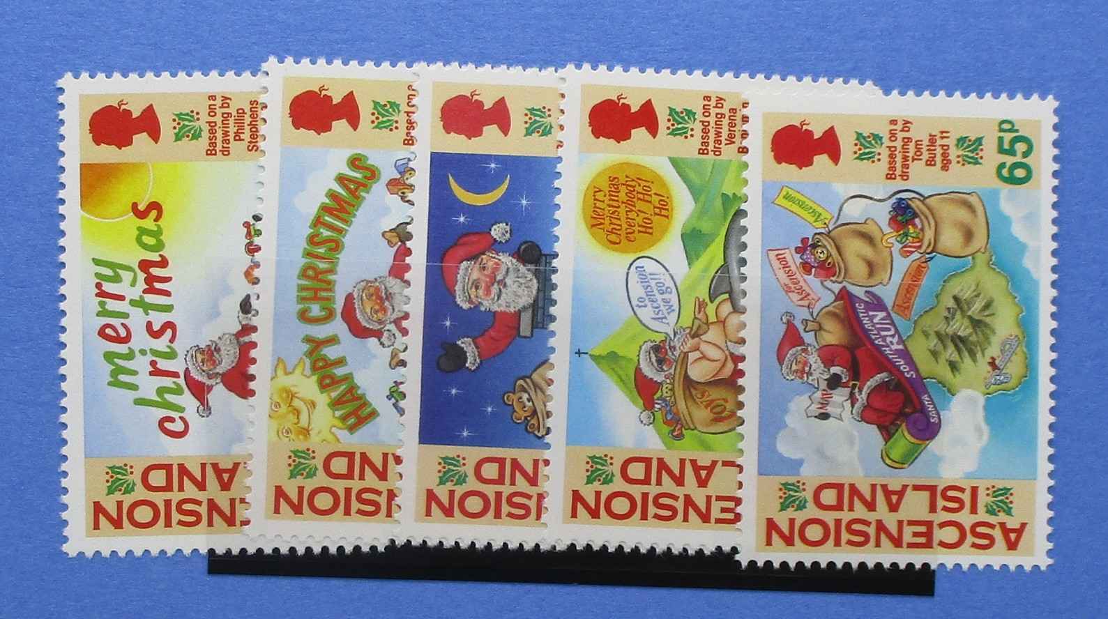 Ascension Island Stamps, 1995, SG662-666, Mint - Manor Stamps