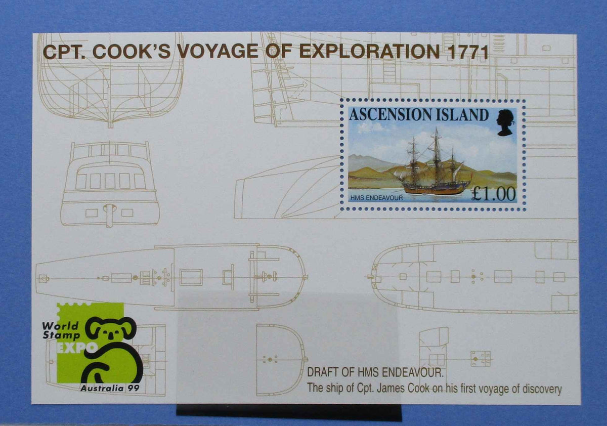 Ascension Island Stamps, 1999, MS769, Mint - Manor Stamps