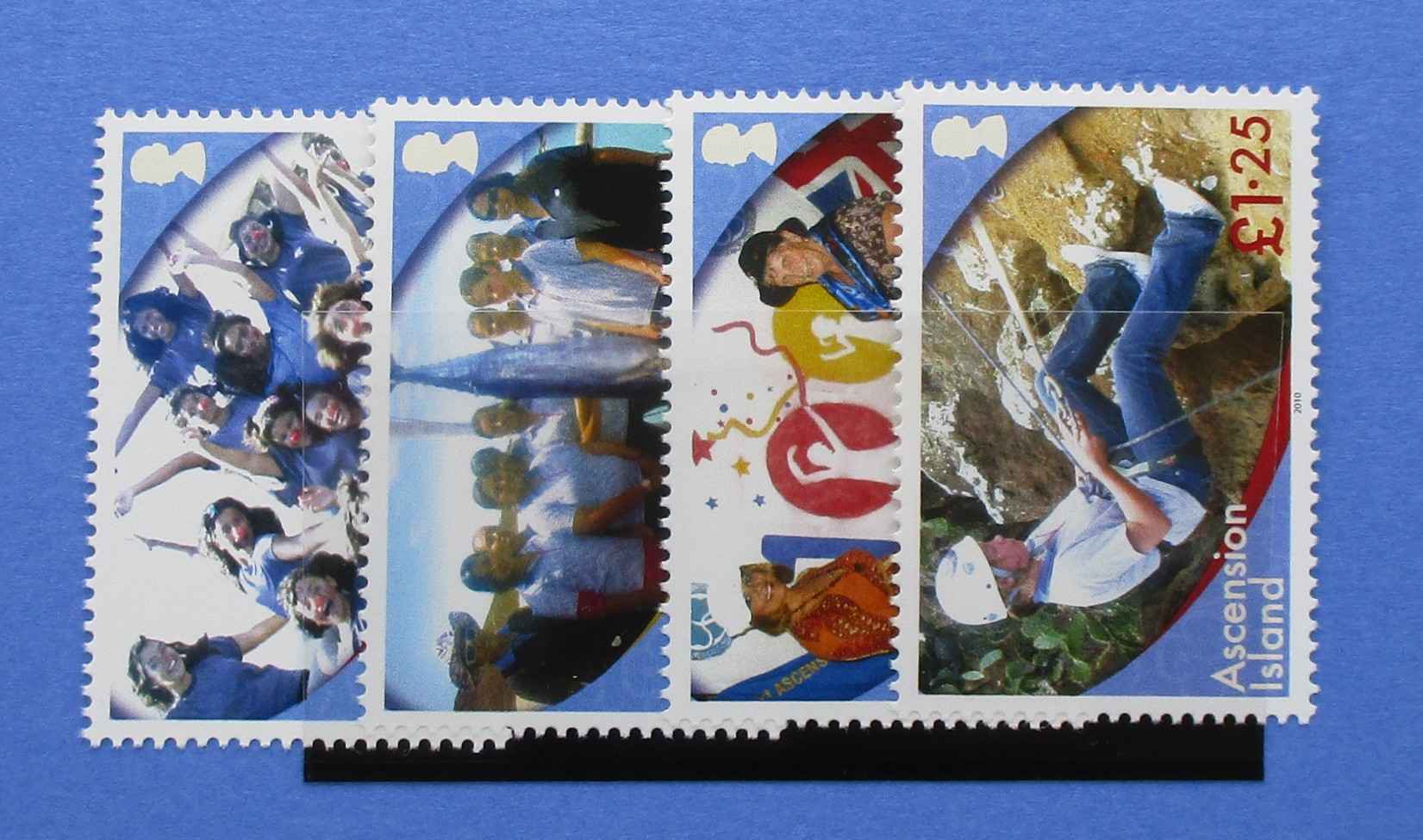 Ascension Island Stamps, 2010, SG1069-1072, Mint - Manor Stamps