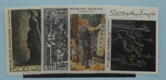 France Stamps, 1991, SG3008-3011, Mint image 0