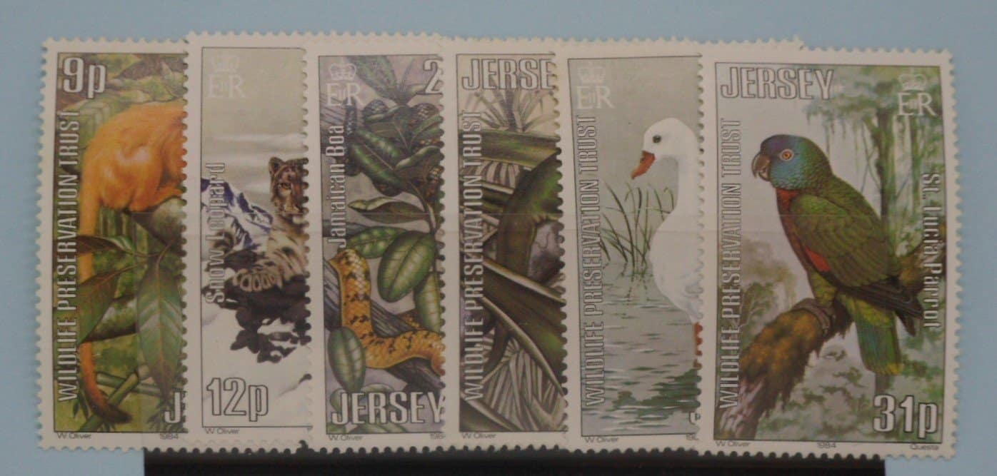 Jersey stamps, 1984, SG324-329, Mint image 0