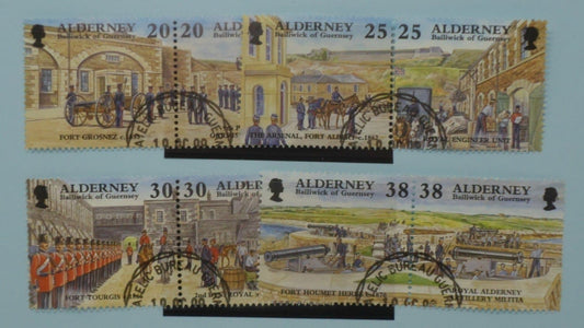 Alderney Stamps, 1999, SGA132a, A134a, A136a, A138a, Used image 0