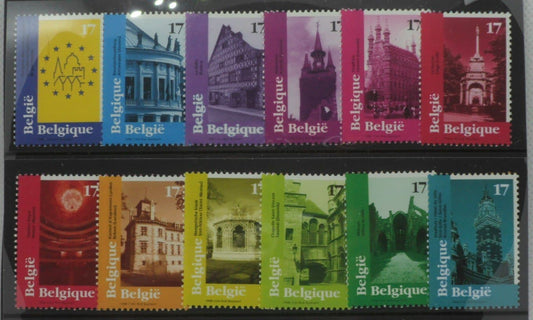 Belgium Stamps, 1998, SG3439-3450, Mint image 0